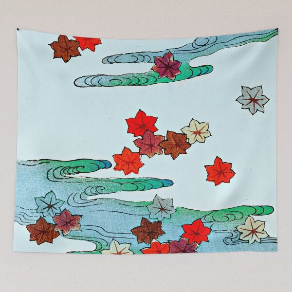 Item preview, Autumn and water illustration from Bijutsu Sekai designed and sold by RyanCaudell.