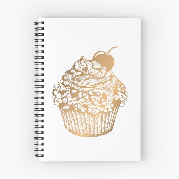Item preview, Gold  Cupcake with Cherry on Top designed and sold by savanamms6.