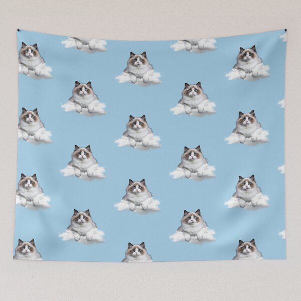 Item preview, Cat On Clouds (Ragdoll) designed and sold by leBoosh-Designs.