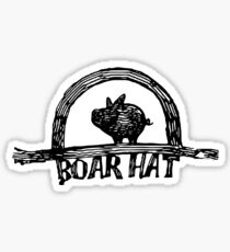 The Boarhat Bar logo Sticker