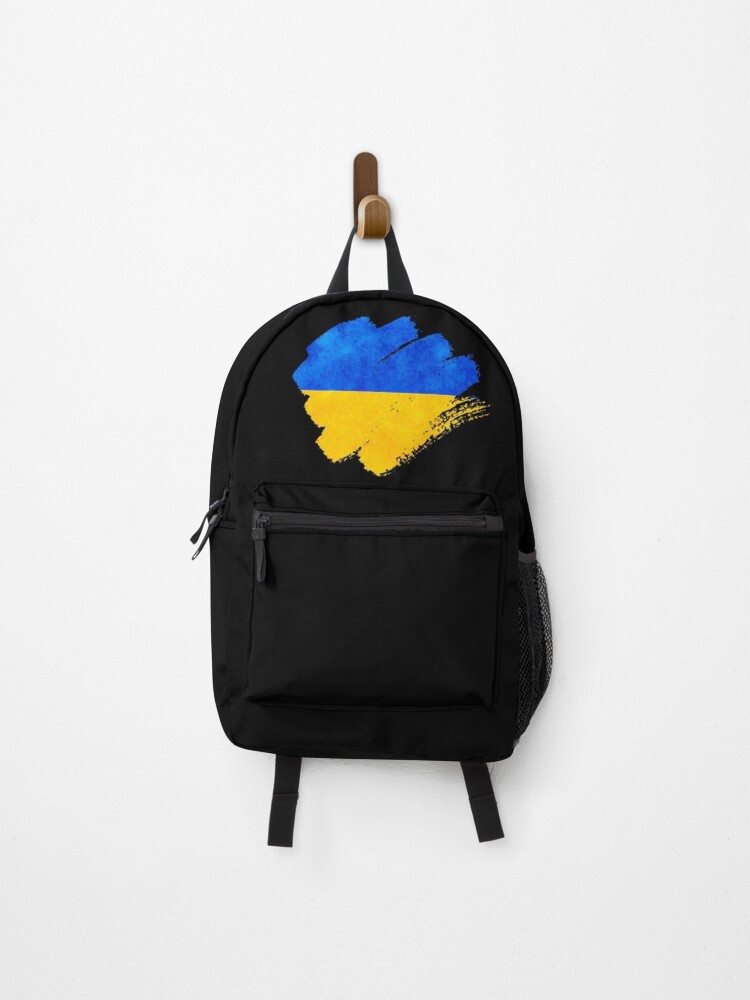 Thumbnail 1 of 3, Backpack, Ukrainian Flag designed and sold by PatternTree.