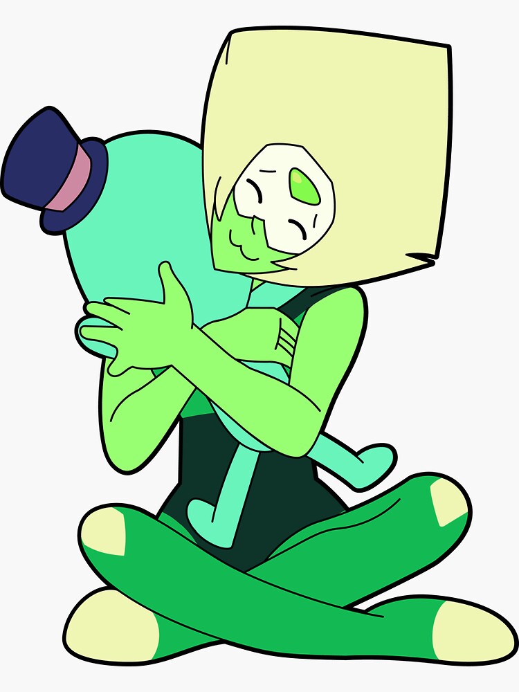 peridot and alien plush