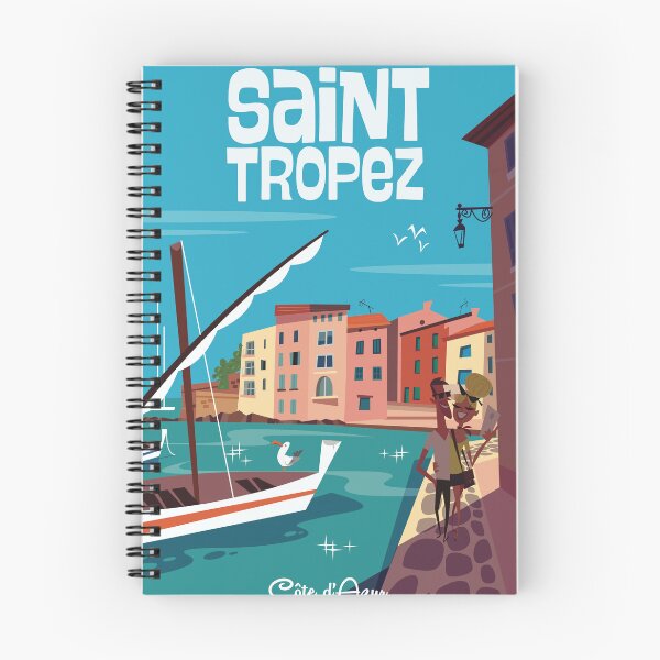 Item preview, Saint Tropez poster designed and sold by GAGodel.