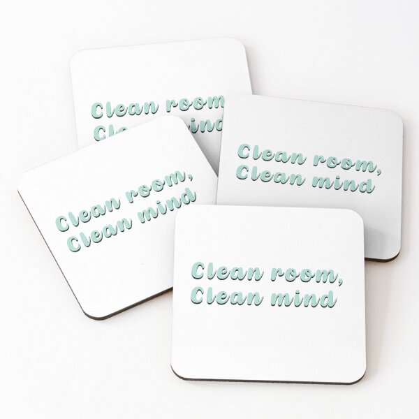Item preview, Clean room clean mind design designed and sold by Talitha Marya.