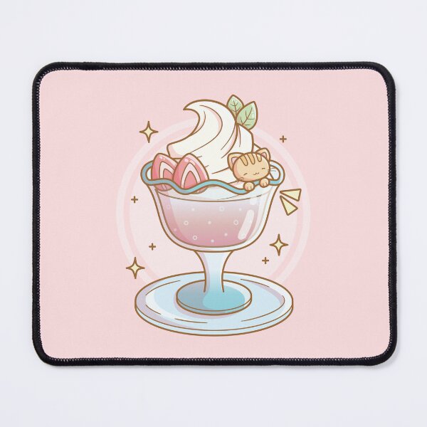 Item preview, Strawberry Soda Cat designed and sold by LuYukari.