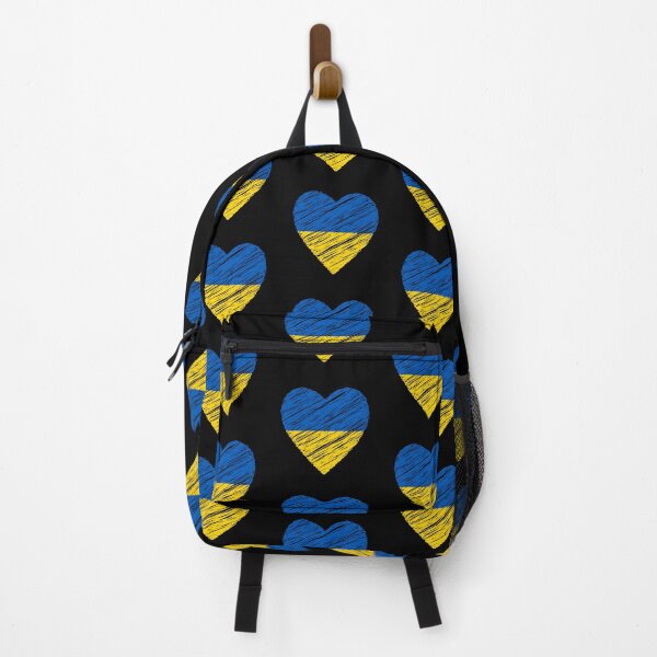 Item preview, Support Ukraine - Ukraine flag colors in heart designed and sold by BTCelebration.