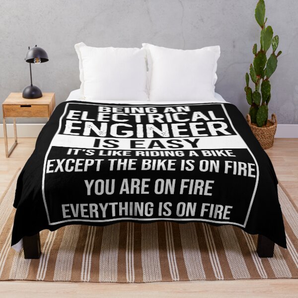 Item preview, Funny electrical engineer saying: being an electrical engineer is easy electrical engineer gifts designed and sold by alaechamlal.