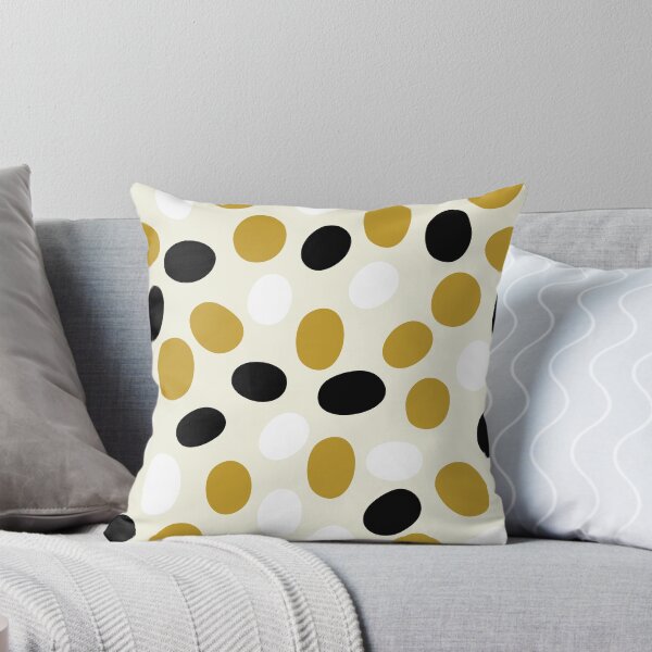 Item preview, Liquid Abstract Pattern Yellow White Black  designed and sold by BeatrisVeres.
