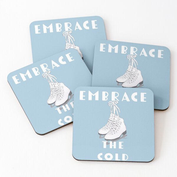 Item preview, Embrace the Cold 22522 with Ice Skates  designed and sold by mandalafractal.