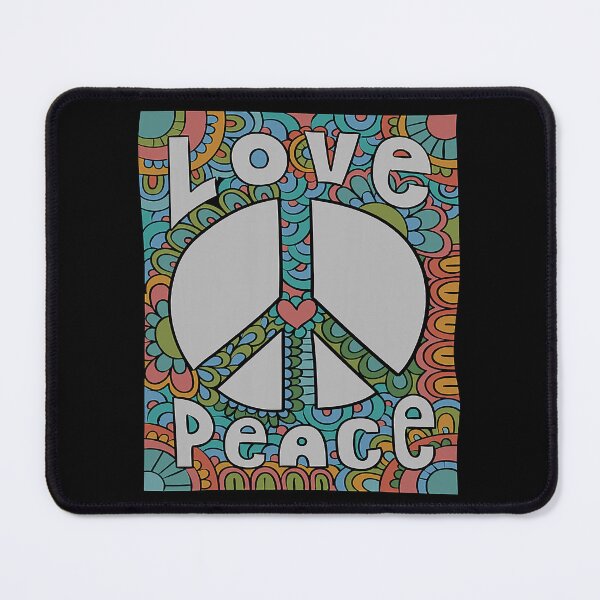 Item preview, Peace Sign Love 60s 70s Tie Die Hippie designed and sold by shannange.