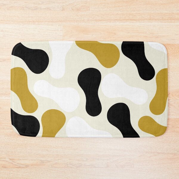 Item preview, Liquid Abstract Pattern Yellow White Black  designed and sold by BeatrisVeres.