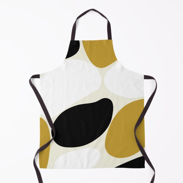 Item preview, Liquid Abstract Pattern Yellow White Black designed and sold by BeatrisVeres.