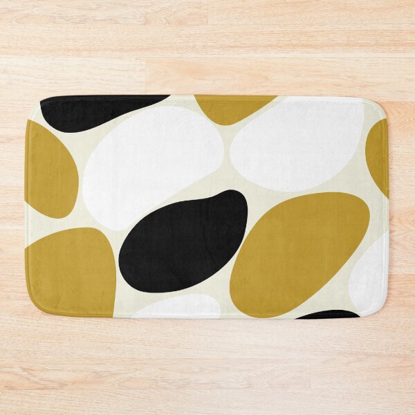Item preview, Liquid Abstract Pattern Yellow White Black  designed and sold by BeatrisVeres.