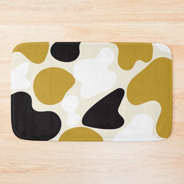 Item preview, Liquid Abstract Pattern Yellow White Black  designed and sold by BeatrisVeres.