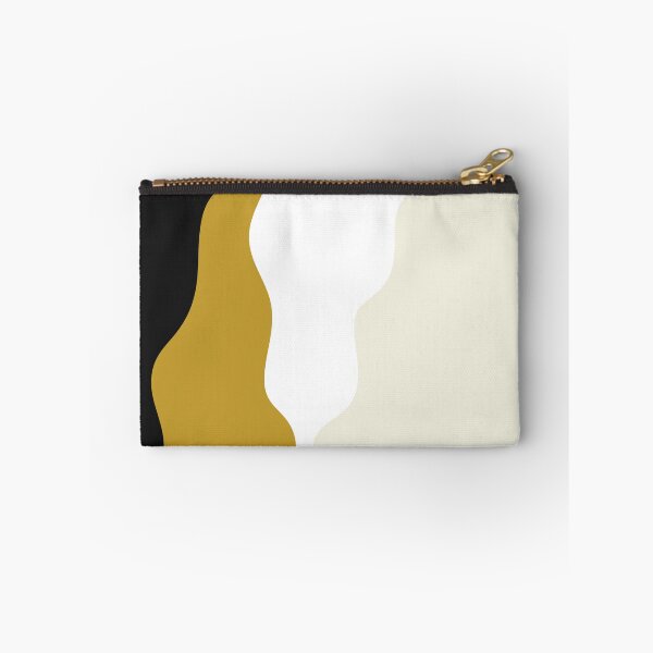 Item preview, Liquid Abstract Pattern Yellow White Black  designed and sold by BeatrisVeres.