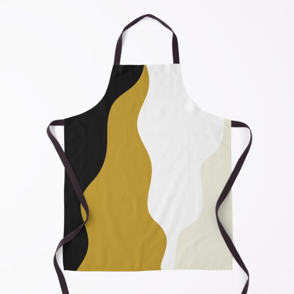 Item preview, Liquid Abstract Pattern Yellow White Black designed and sold by BeatrisVeres.