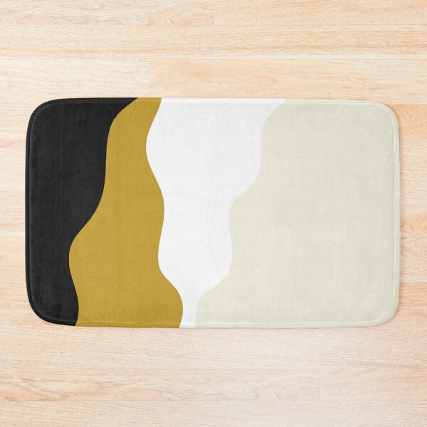Item preview, Liquid Abstract Pattern Yellow White Black  designed and sold by BeatrisVeres.