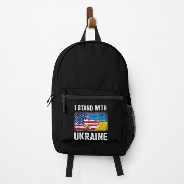 Item preview, I Stand With Ukraine Ukrainian Flag Lover Support Ukraine designed and sold by LisaForHim.