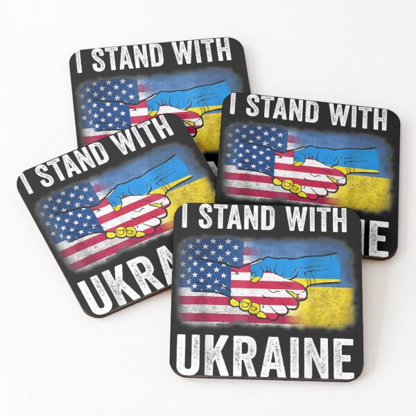 Item preview, I Stand With Ukraine Ukrainian Flag Lover Support Ukraine designed and sold by LisaForHim.