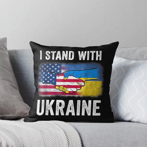 Item preview, I Stand With Ukraine Ukrainian Flag Lover Support Ukraine designed and sold by LisaForHim.