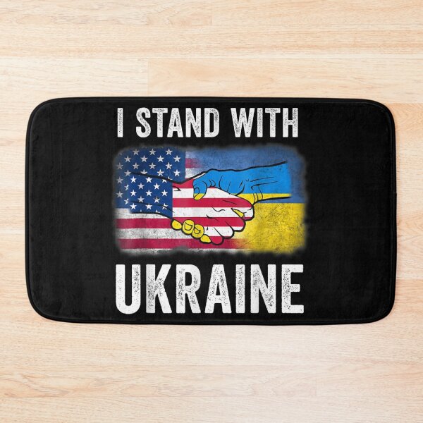 Item preview, I Stand With Ukraine Ukrainian Flag Lover Support Ukraine designed and sold by LisaForHim.