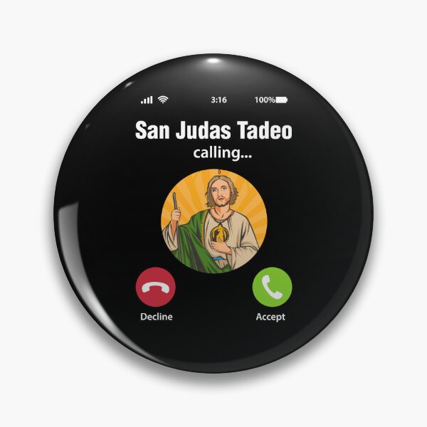 Item preview, San Judas Tadeo Is Calling designed and sold by Frank-Speicher.