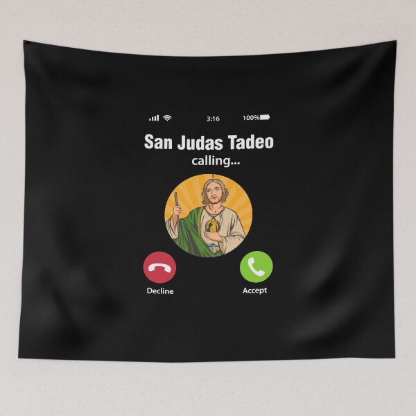 Item preview, San Judas Tadeo Is Calling designed and sold by Frank-Speicher.