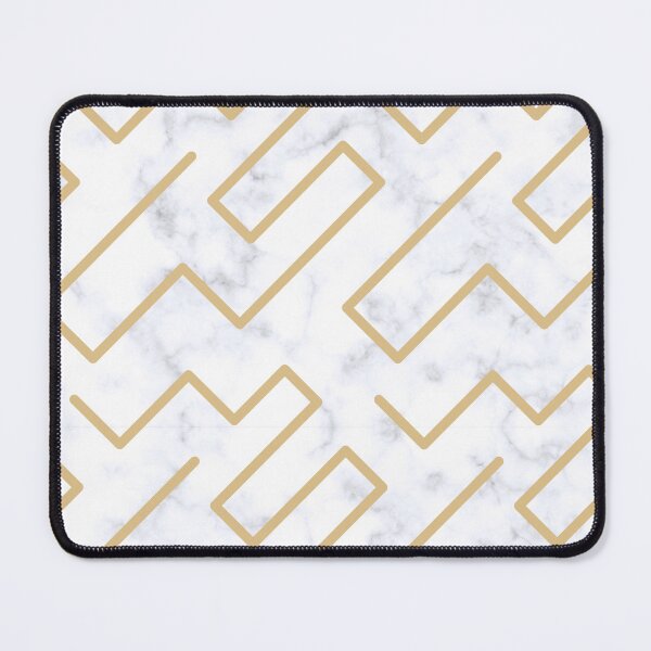 Item preview, Geometric Gold pattern design,Grey Marble  designed and sold by BasmatiShop ⭐⭐⭐⭐⭐ (458k).