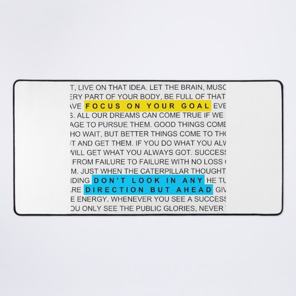 Item preview, Focus On Your Goal Motivational Goal Getter Keep Going designed and sold by SuccessHunters.