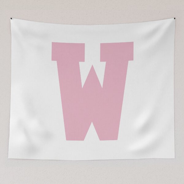 Item preview, Alphabet, Rose W, Sports letter W designed and sold by TheCultStuff.