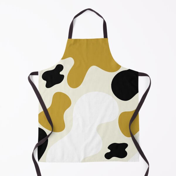 Item preview, Liquid Abstract Pattern Yellow White Black designed and sold by BeatrisVeres.