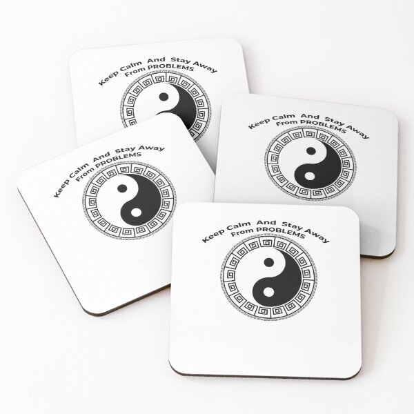 Item preview, Keep Calm And Stay Away From Problems designed and sold by cool-things-br.