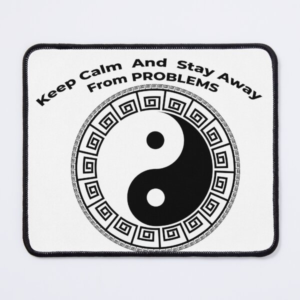 Item preview, Keep Calm And Stay Away From Problems designed and sold by cool-things-br.