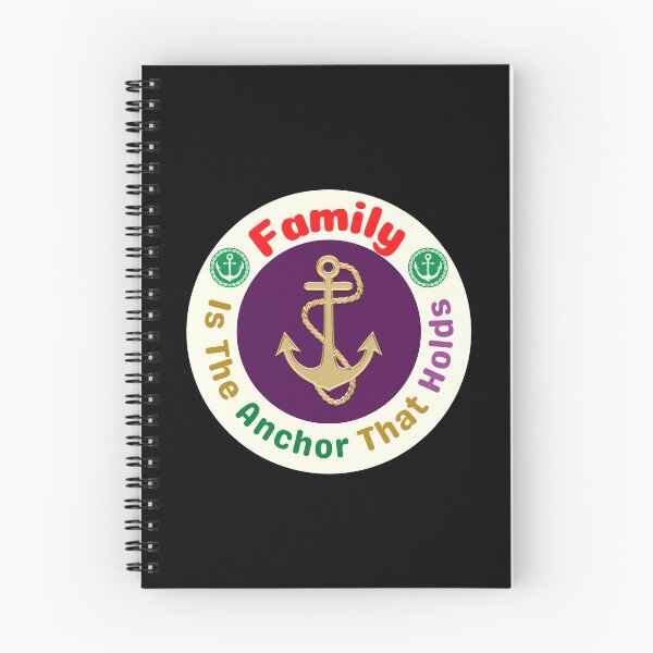 Item preview, Family Is The Anchor That Holds - Family Anchor Saying | Motivational Family Life Quote designed and sold by Delandor.
