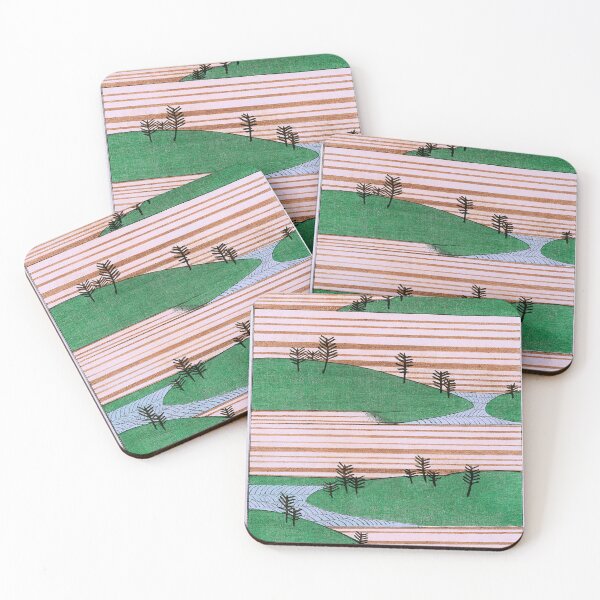 Item preview, Landscape illustration from Bijutsu Sekai designed and sold by RyanCaudell.