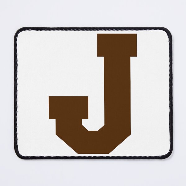 Item preview, Alphabet, Brown J, Sports letter J designed and sold by TheCultStuff.