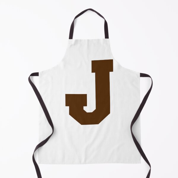 Item preview, Alphabet, Brown J, Sports letter J designed and sold by TheCultStuff.
