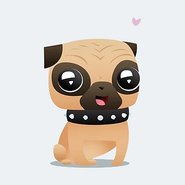Artwork thumbnail, Pug by Paulo Capdeville