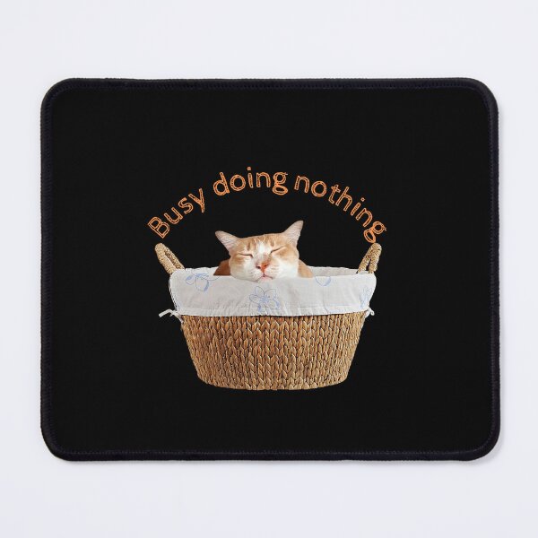 Item preview, Busy Doing Nothing (Laundry Basket) designed and sold by leBoosh-Designs.