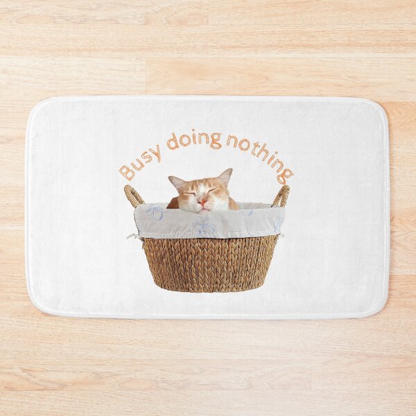 Item preview, Busy Doing Nothing (Laundry Basket) designed and sold by leBoosh-Designs.