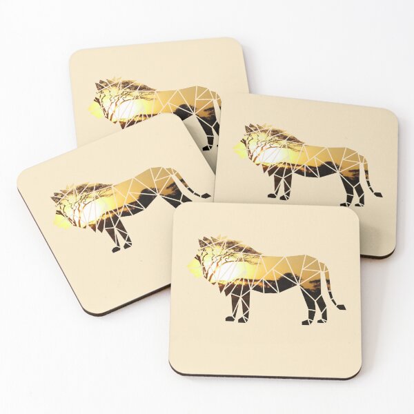 Item preview, Geometric lion designed and sold by MrJean.