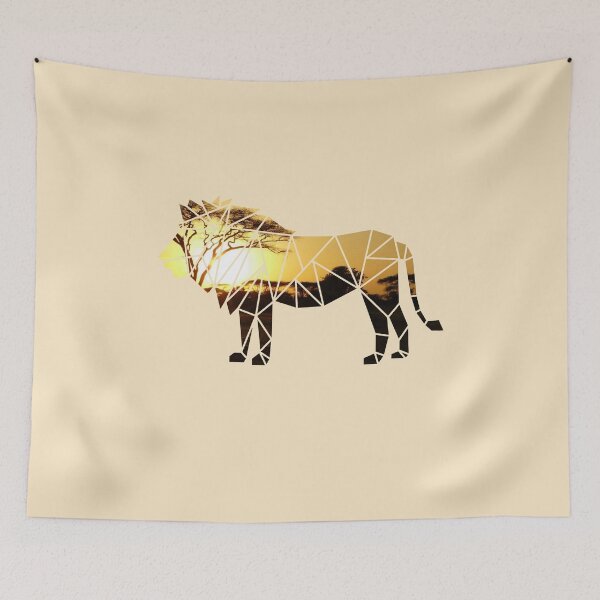 Item preview, Geometric lion designed and sold by MrJean.