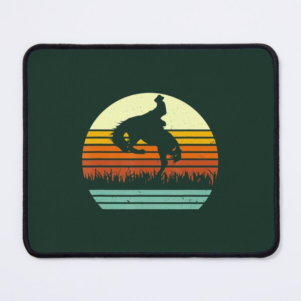 Item preview, Rodeo Bucking Horse Riding Retro Style designed and sold by KidGiftChoice.