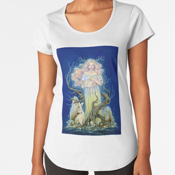 Osten (Ostara) Premium Rundhals-Shirt