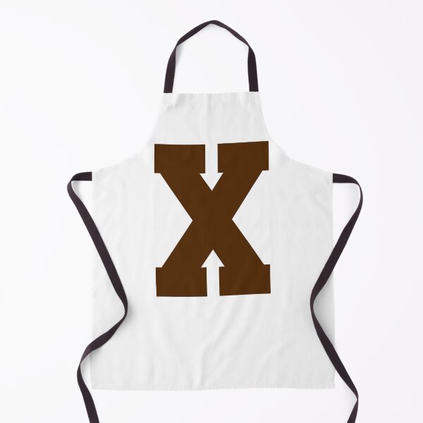 Item preview, Alphabet, Brown X, Sports letter X designed and sold by TheCultStuff.
