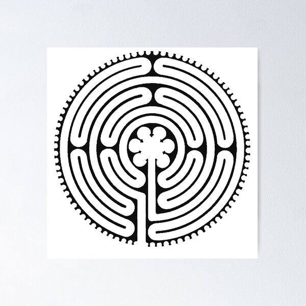 Item preview, Chartres Labyrinth designed and sold by Lapicorn.