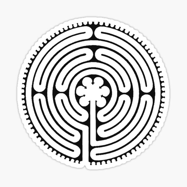 Artikel-Vorschau von Chartres-Labyrinth, designt und verkauft von Lapicorn.