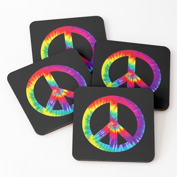 Item preview, Peace Sign Symbol Tie Dye 60s 70s Hippie Costume designed and sold by shannange.
