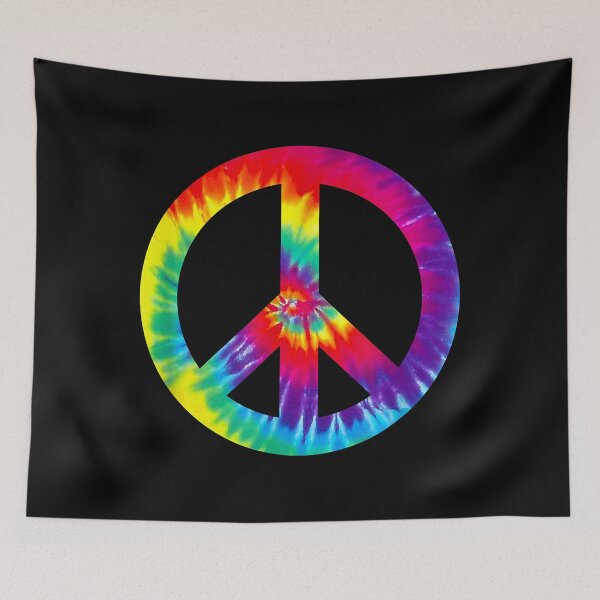 Item preview, Peace Sign Symbol Tie Dye 60s 70s Hippie Costume designed and sold by shannange.
