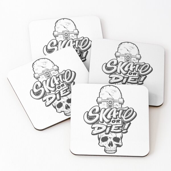 Item preview, Skate or Die Skateboard Skull designed and sold by Weird-Banana.